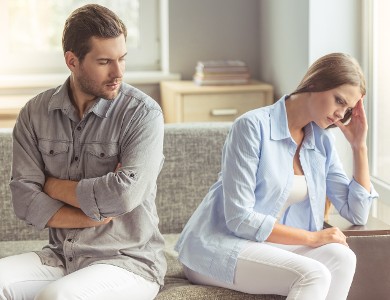 Upset Couple Upset Couple